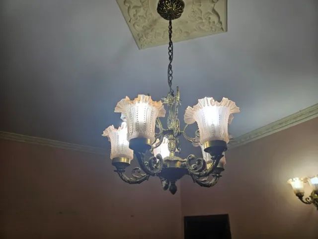 Lustres e Arandelas Antigos - Foto 3