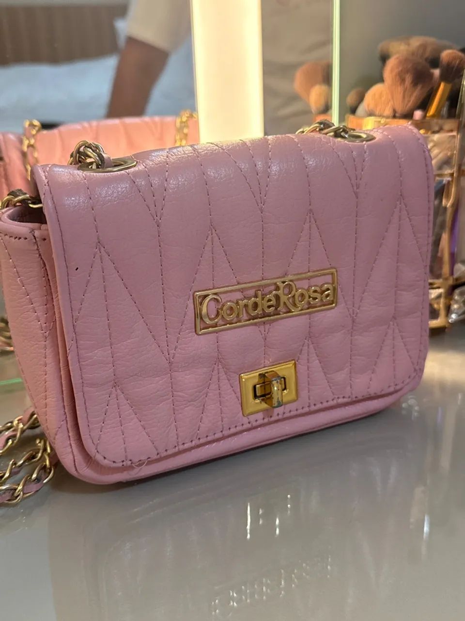 Bolsa Cor-de-Rosa 