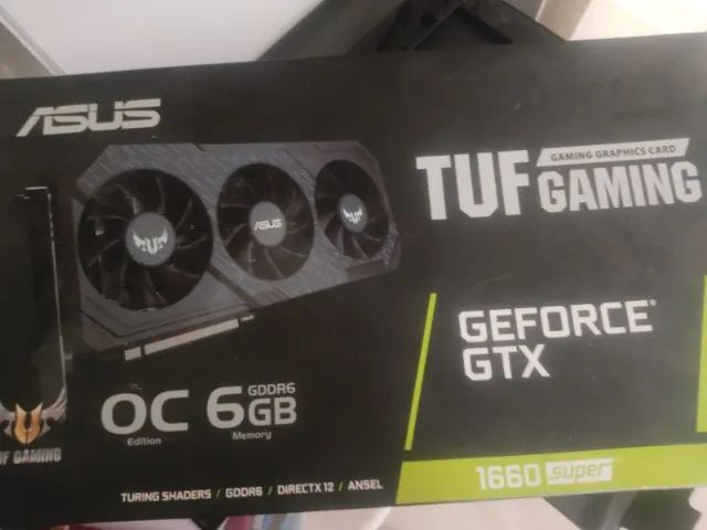 GTX 1660 Super 6GB Asus TUF Gaming