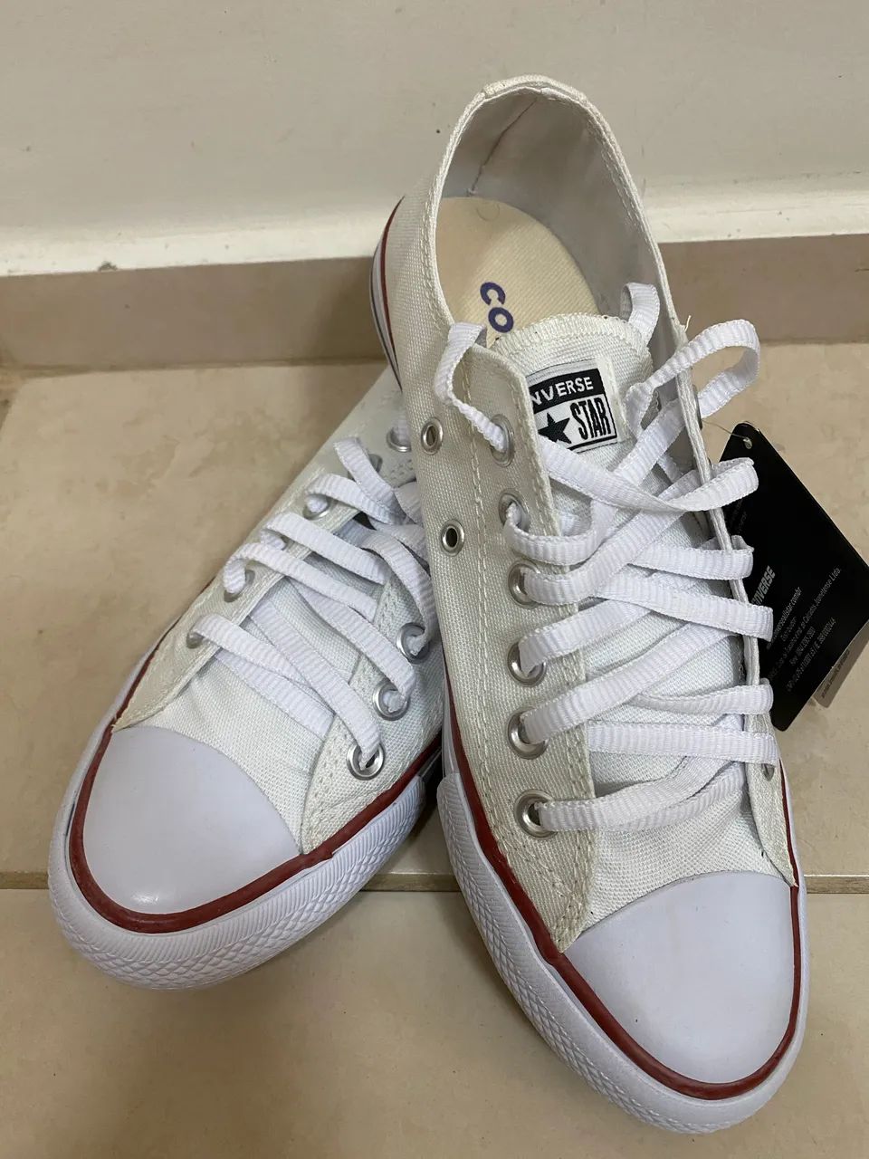 Tênis All Star Converse Branco - Número: 38