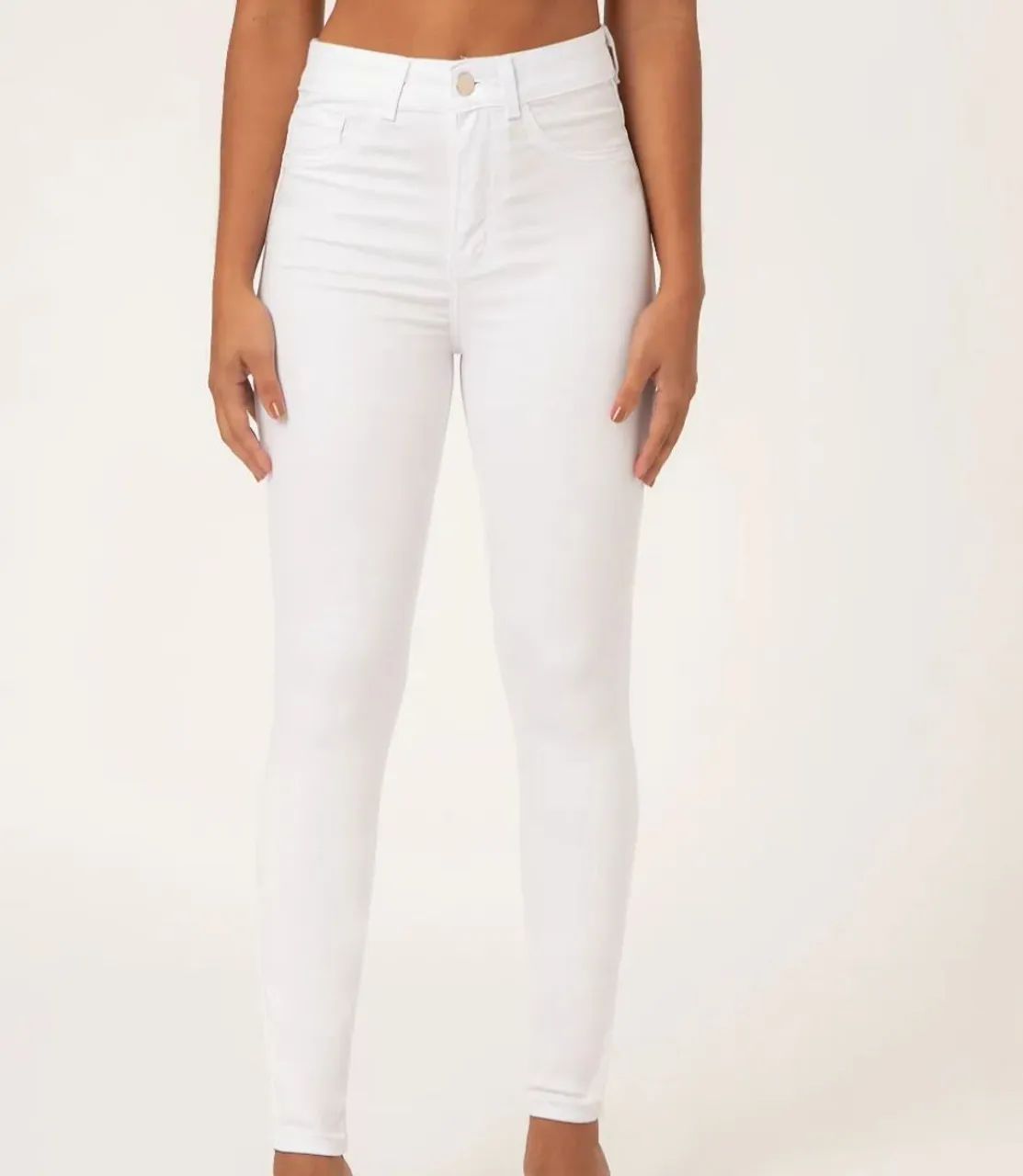 Calça branca skinny feminina NOVA 