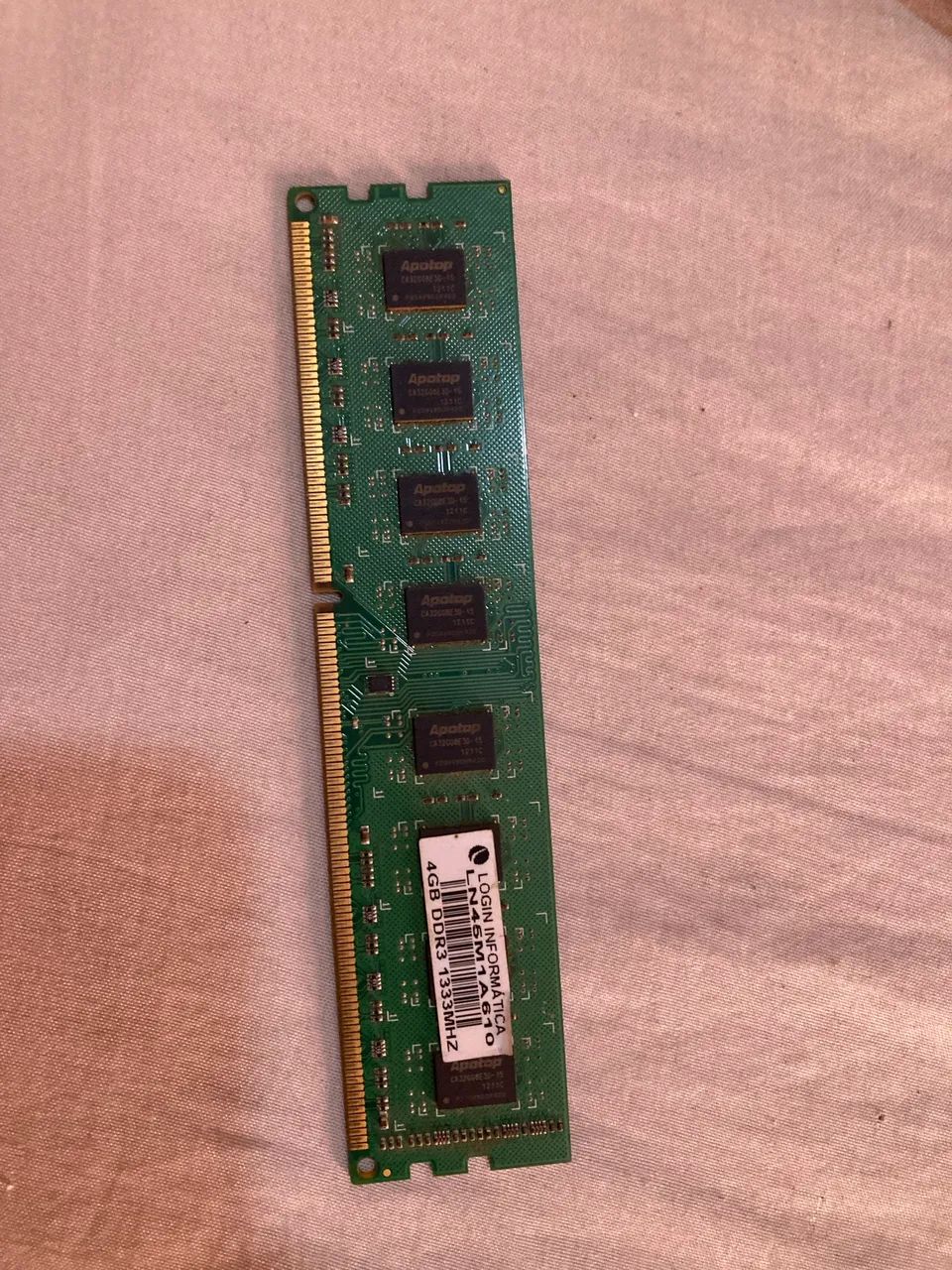 Desapego memória RAM 4gb DDR3 para pc  - Foto 4