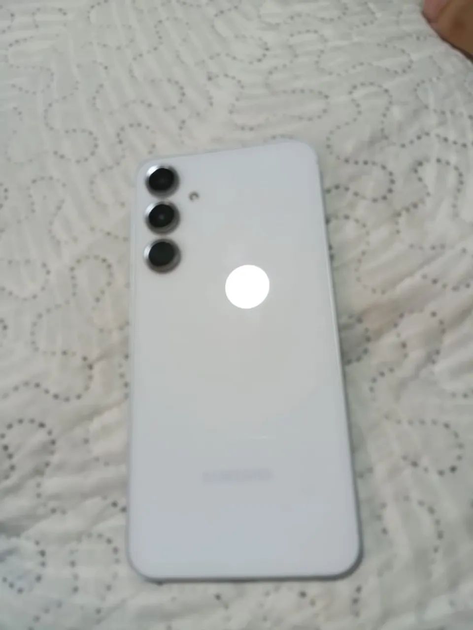 Galaxy a55 5g 8gb/256gb branco - Foto 3