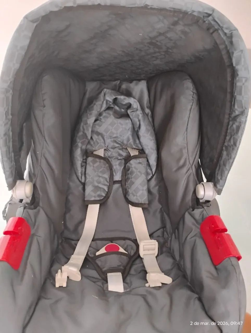 Bebê conforto Burigotto Touring Evolution SE + suporte/base! - Foto 2