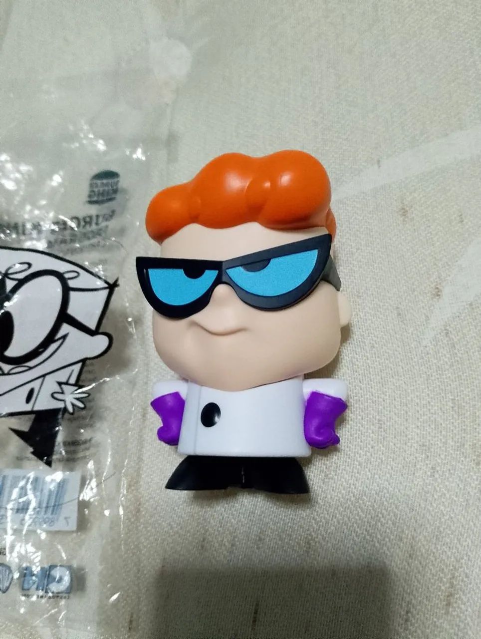 Dexter - Cartoon Network 2025 - Burger King - Deslacrado em ótimo estado