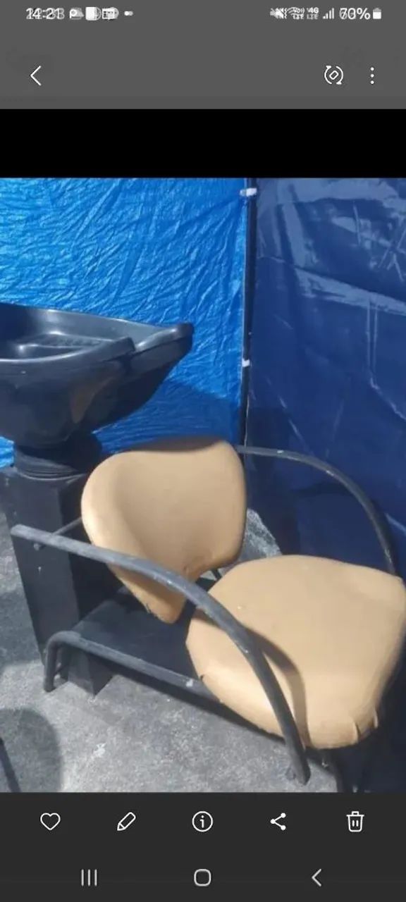 Lavatório de cabelo 260,00