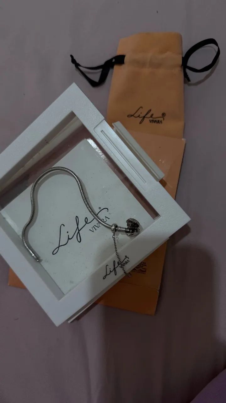 Pulseira com berloque Vivara - Foto 3