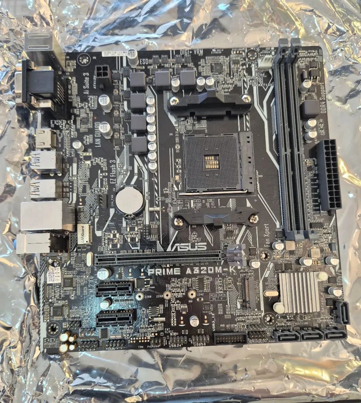 Placa Mãe AM4 ASUS Prime A320M-K/BR