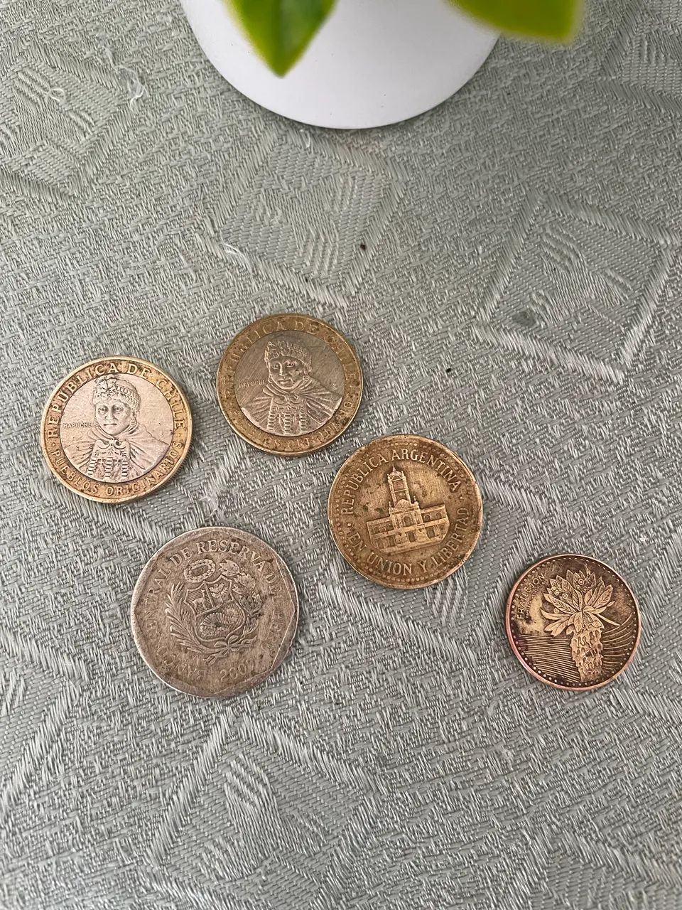 Set Moedas Estrangeiras 