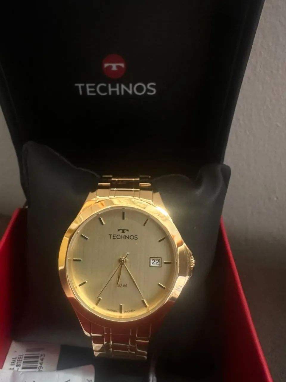 Relógio Technos Classic Steel Dourado
