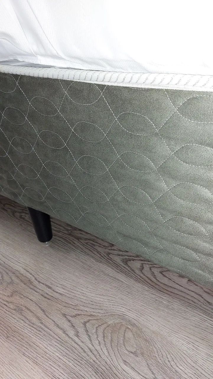 COLCHÃO E CAMA BOXSolteiro KING SIZE  - Foto 4