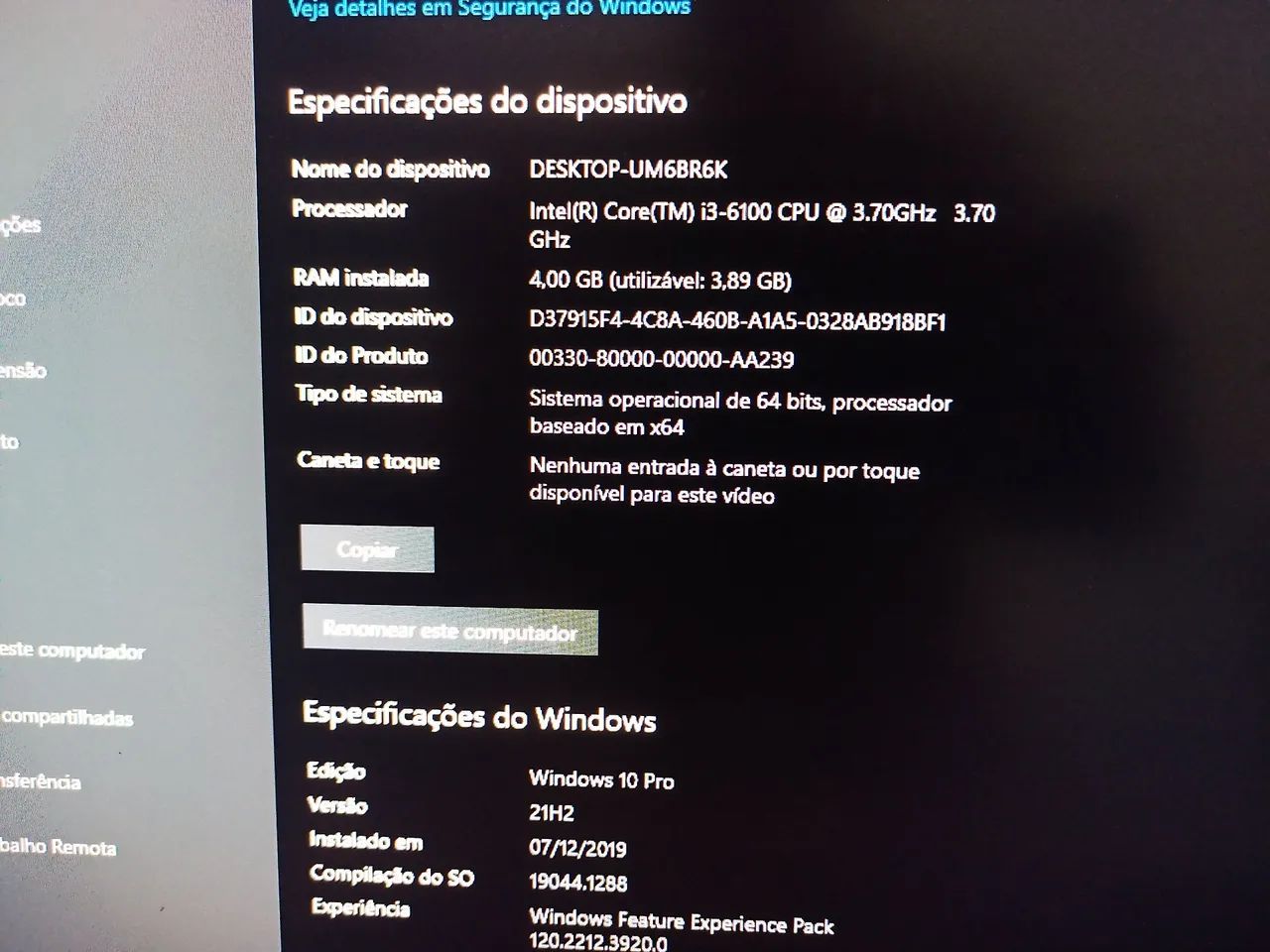 Vendo ou troco PC i3 de 6° - Foto 5