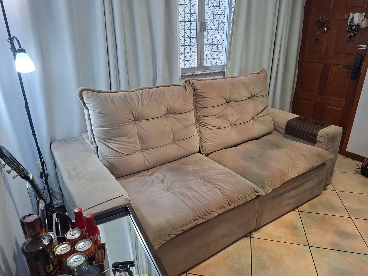 Sofá retrátil reclinável articulado  - Foto 4