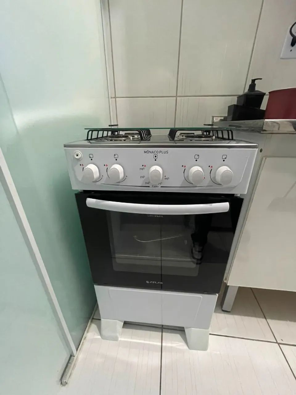 Fogão 4 bocas automático