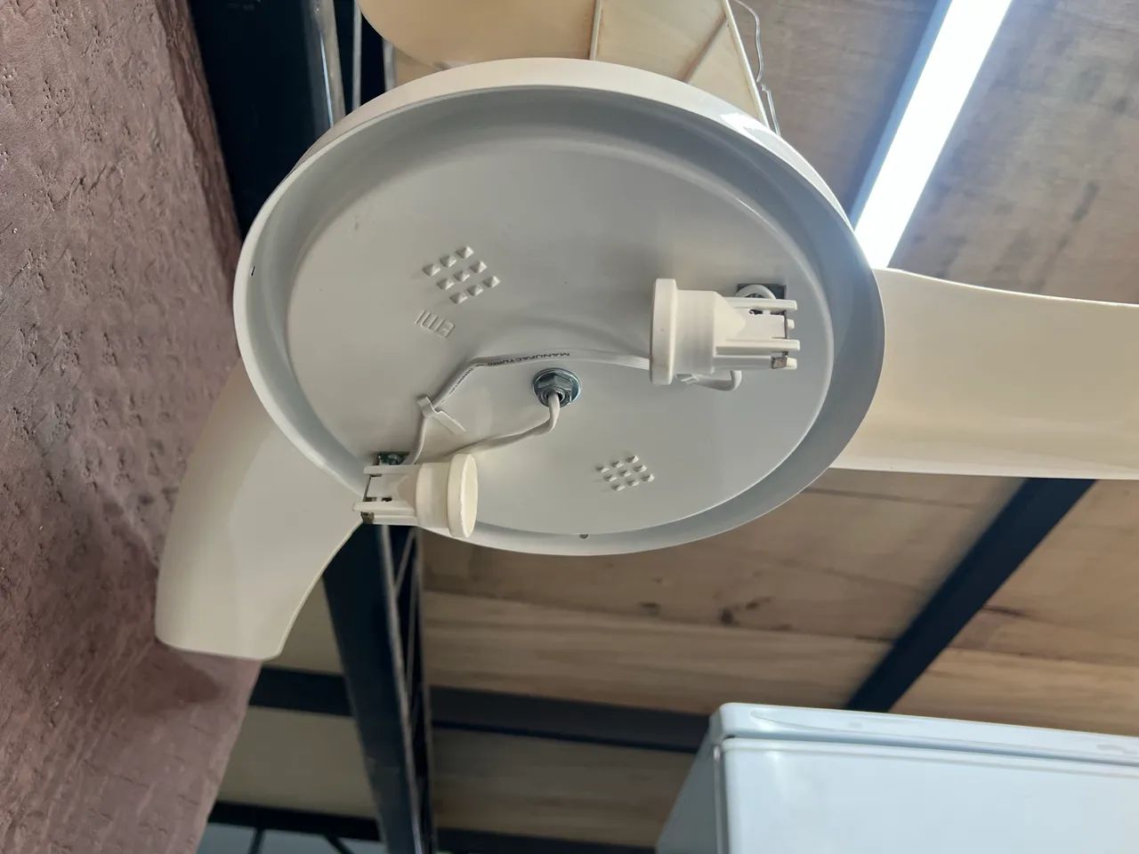 Ventilador de Teto 3 Pás Branco 127v - Foto 5