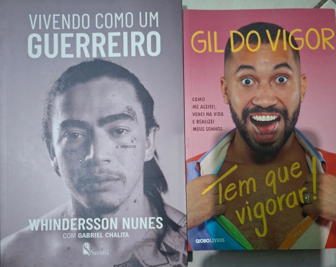 Kit livros celebridades