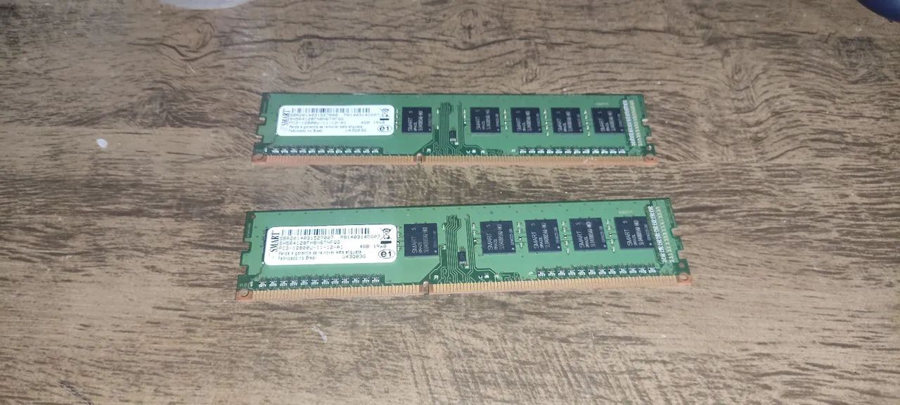 Memória ram 2x4 8gb ddr3 - Foto 2