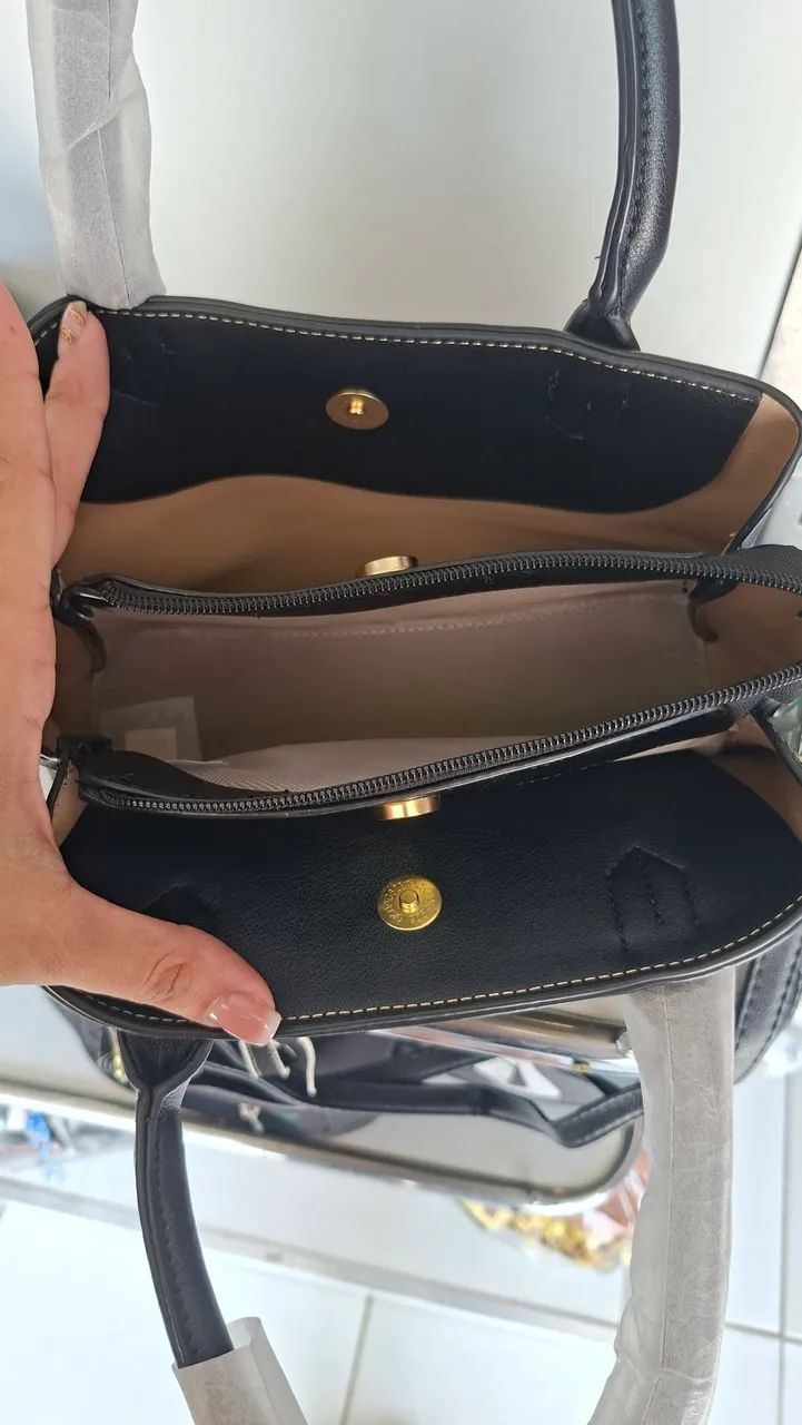 Bolsa Média com alça feminina  - Foto 4