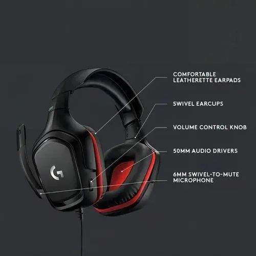 Headset Logitech G332 - Foto 2
