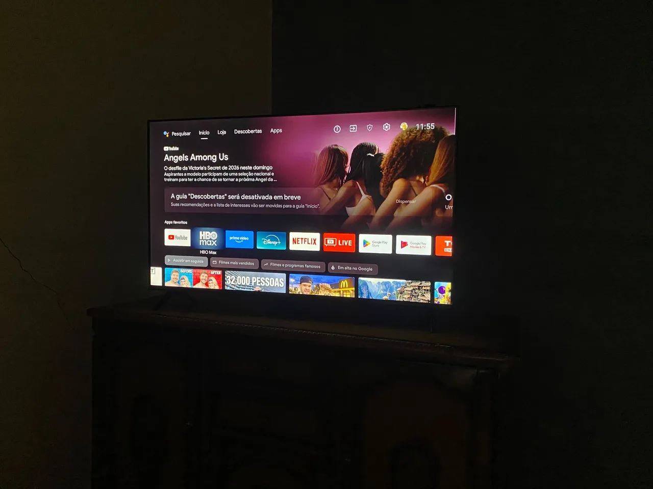 TV 40" TCL. 1 ANO E MEIO DE USO. - Foto 3