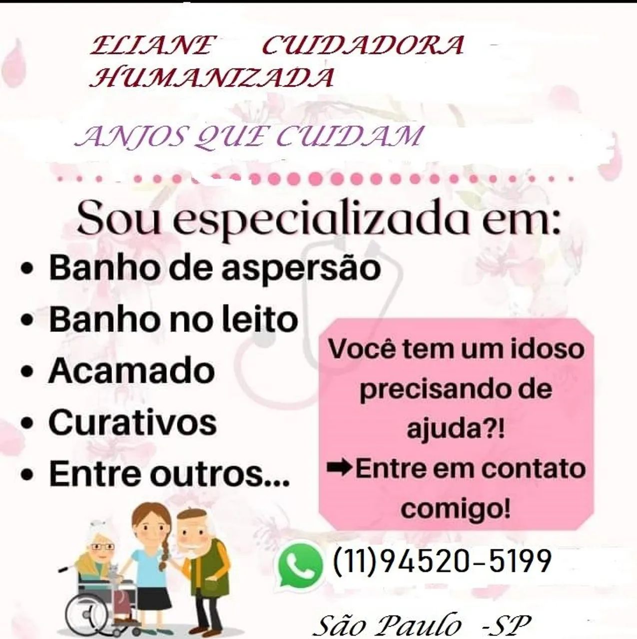 Diarista de limpeza e Cuidadora de Idosos - Foto 2