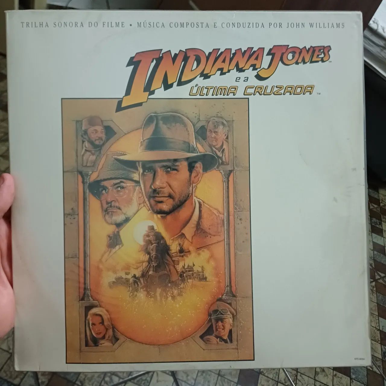 Lp vinil Indiana Jones e a última cruzada 