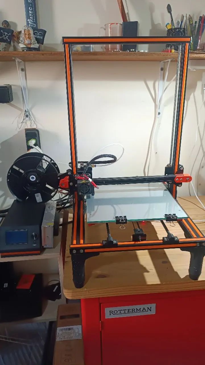 Impressora 3d Anet E12 + Raspberry Pi 3B