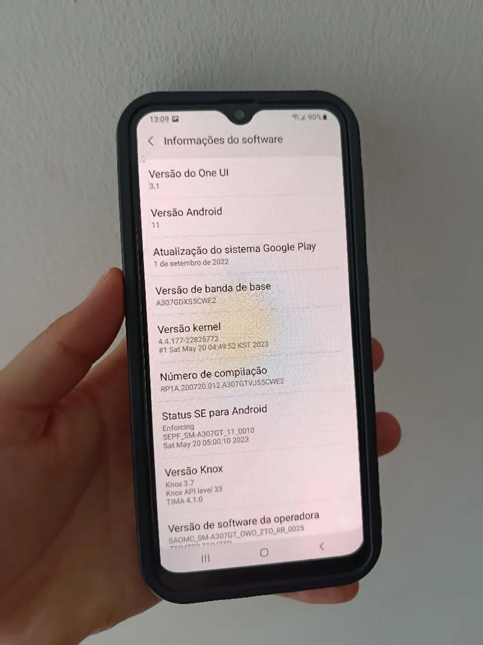 Celular Samsung a30s defeito na tela - Foto 3