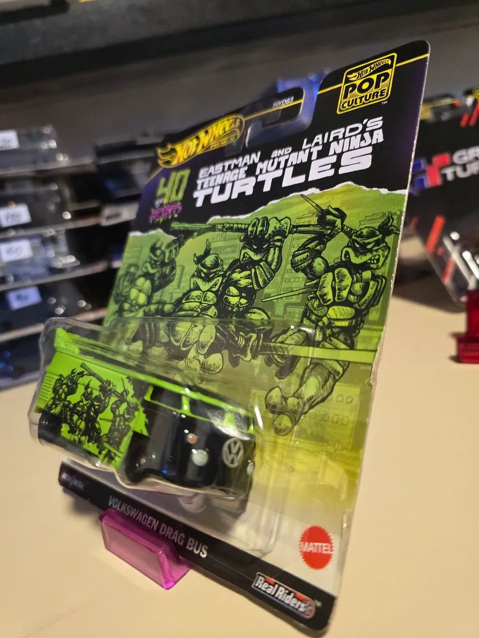 Hot Wheels Premium Drag Bus Tartaruga Ninja - Foto 2