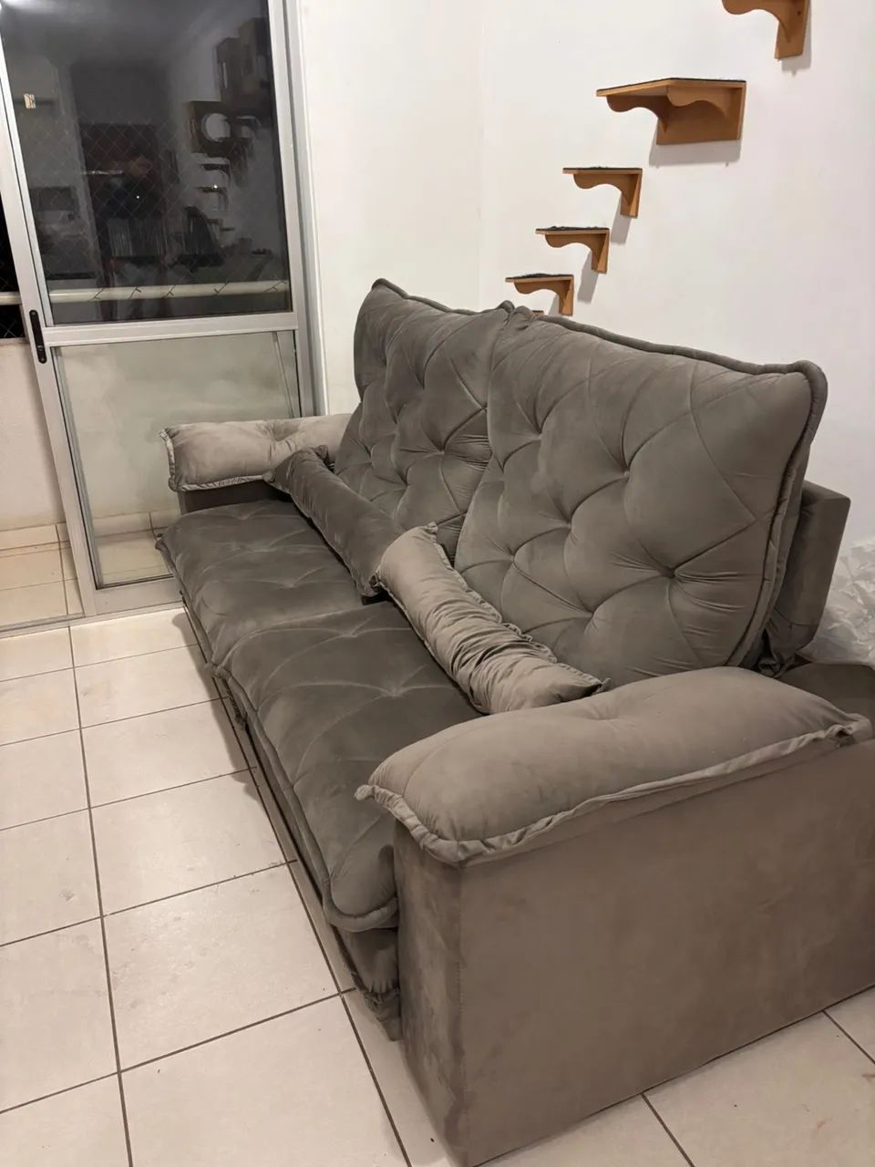 Sofá retrátil inclinável zero - Foto 4