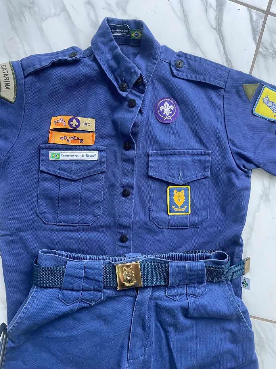 Escoteiro roupa