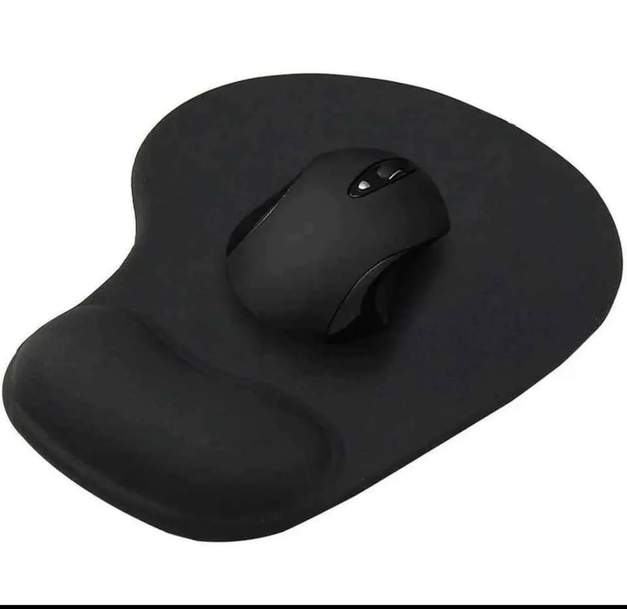 Mouse pad ergonômico com descanso de pulso antiderrapante