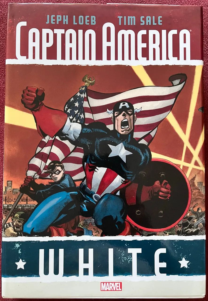 [MARVEL] Captain America - White Oversized HC (2016)