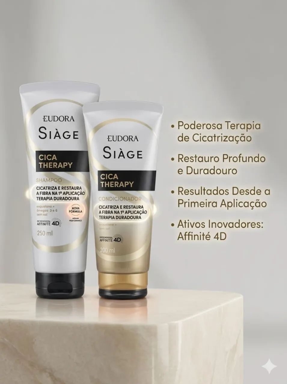 Kit Shampoo e condicionador Siage Eudora