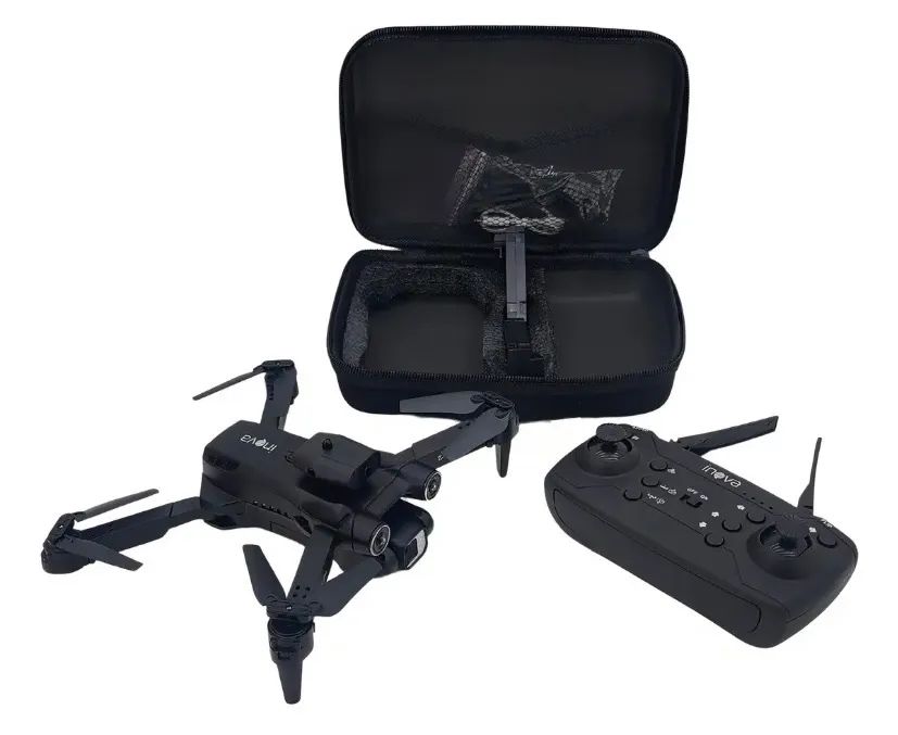 Drone Inova WRJ-12618 Dobrável com Câmera Dual 4K, GPS e Sensor de Obstáculos - Foto 2