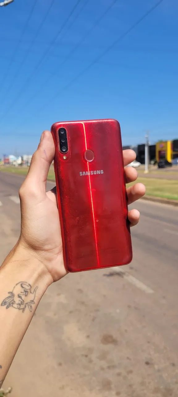 Vendo Samsung Galaxy A20s (Vermelho)
