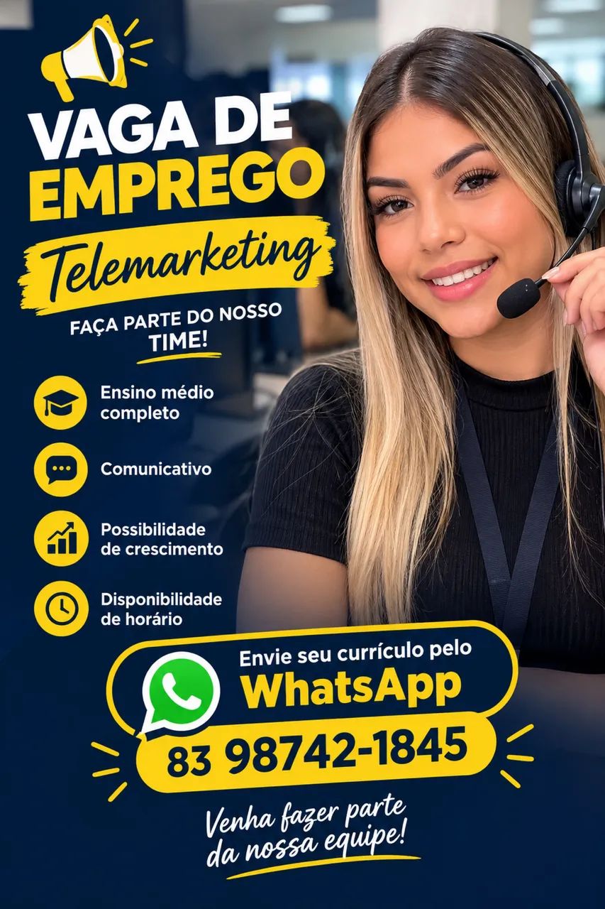 Vaga de emprego 