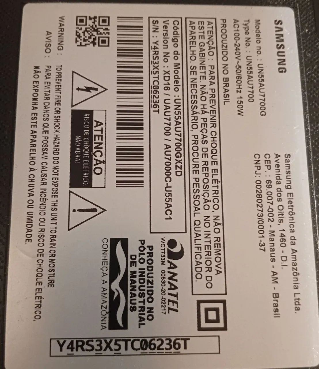 TV Samsung 55 Polegadas R$ 300 - Foto 3