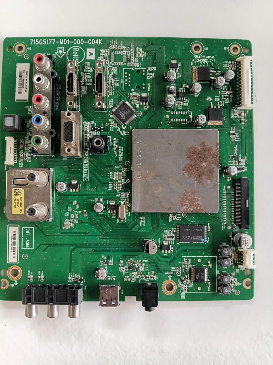 placa principal de TV Sony com o número de modelo 715G5177-M01-000-004K.  - Foto 3