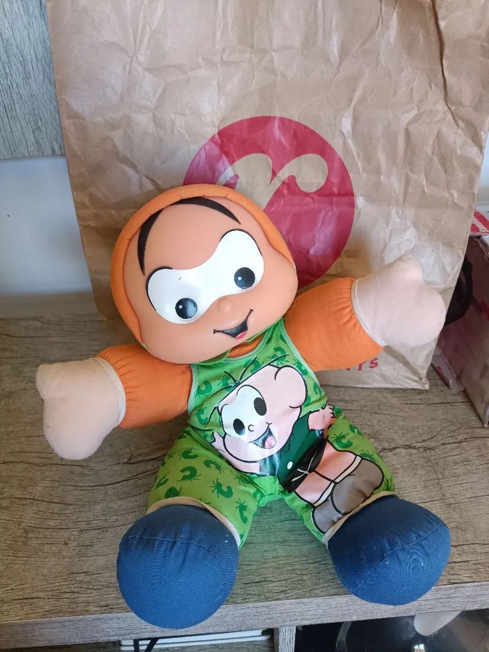 Boneco cascão Turma da Monica  - Foto 5