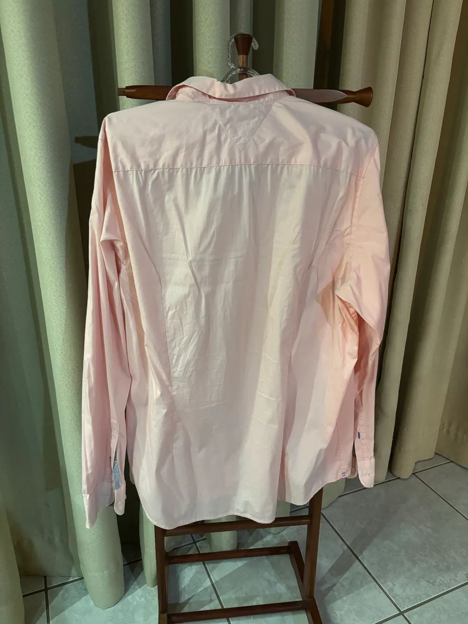 Camisa Tommy Hilfiger Masculina Slim Fit Stretch - Foto 2