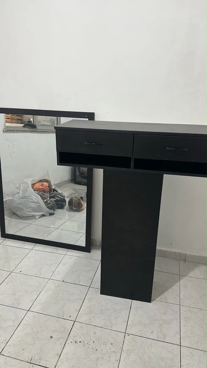 Bancada e espelho de barbeiro  - Foto 3
