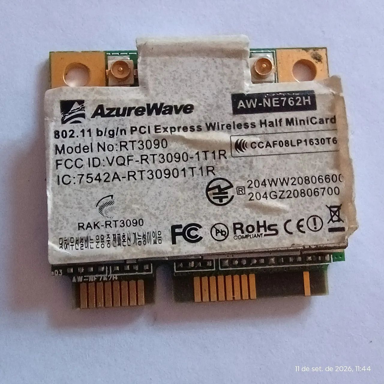 Placa de Rede Sem Fio Azurewave  - Foto 4