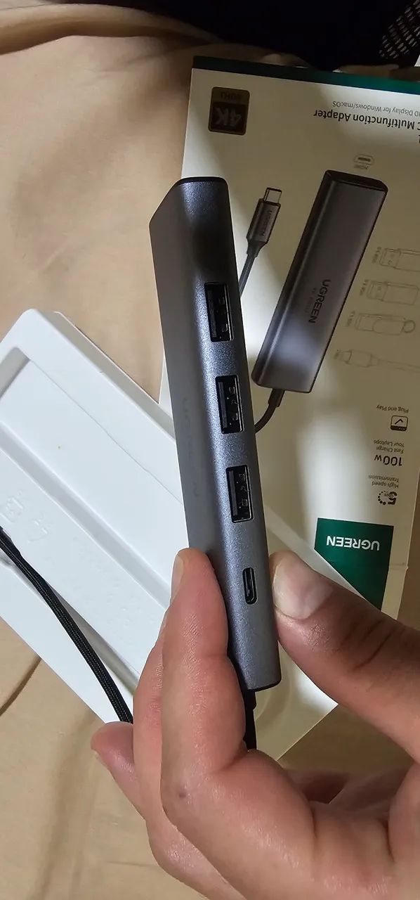 Hub Ugreen USB-C 5 em 1 - Foto 2