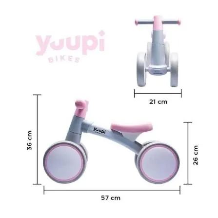 Bicicleta de Equilíbrio Yuri - Foto 2