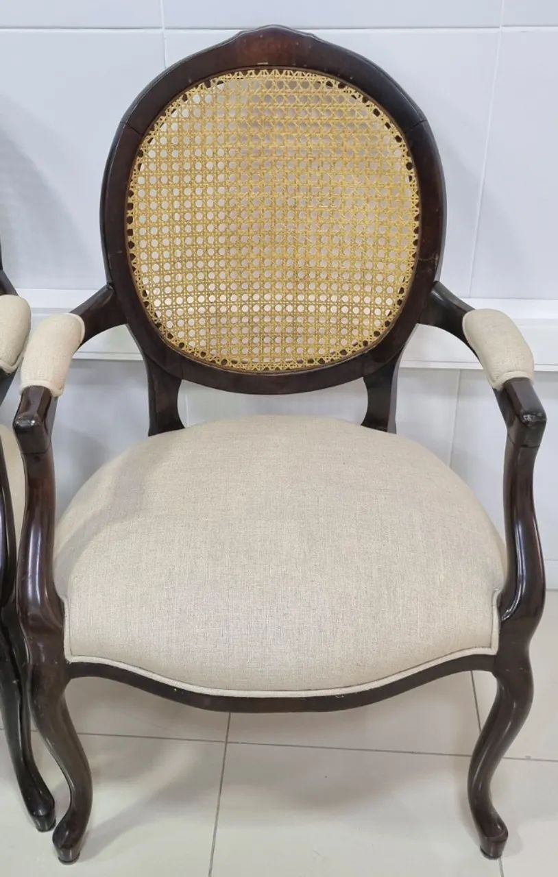 Conjunto Jantar 8 Lugares Art Deco (Usado) - Foto 2