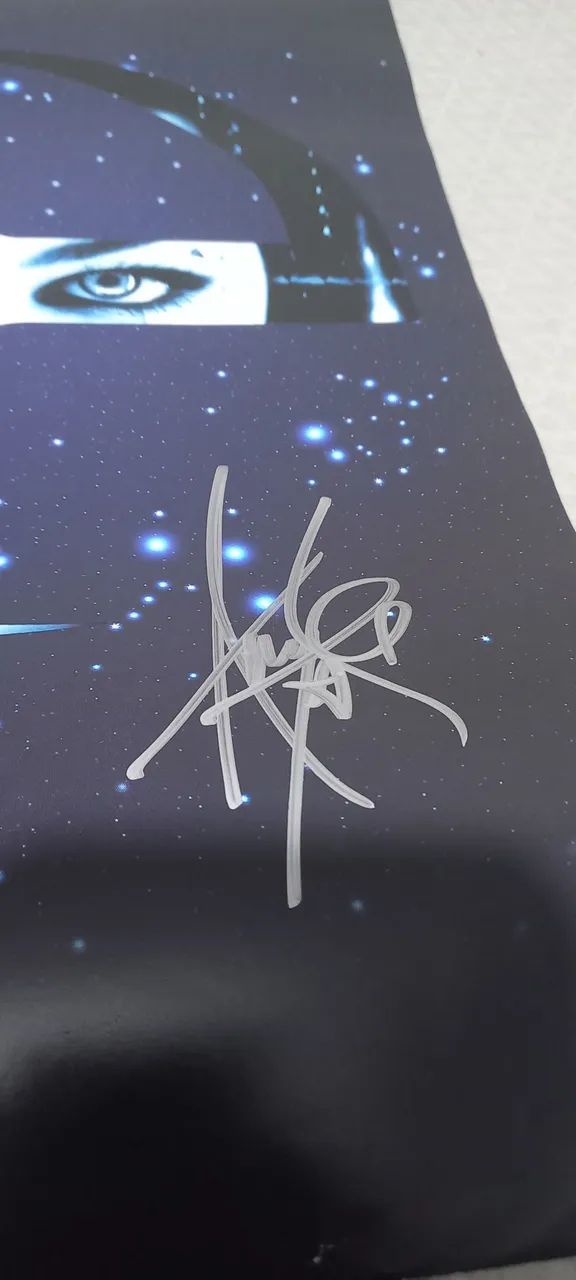 Posteriormente Evanescence Autografado Pela Amy Lee