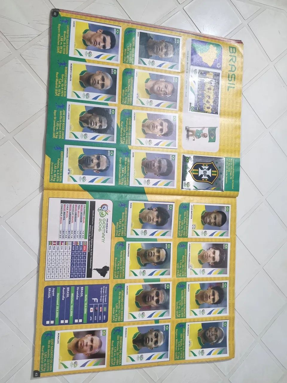 Álbun de Figurinhas da Copa do Mundo 2006. - Foto 2