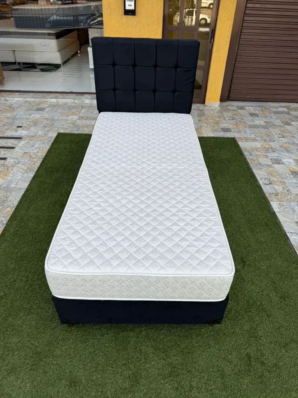 Cama de Solteiro com colchão Solteiro D33 seminovo  - Foto 2