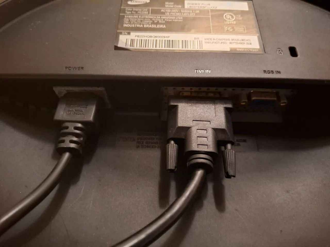 Monitor Samsung 22pol - Foto 5